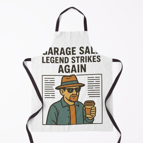 Item preview, Garage Sale Legend Strikes Again Retro Vintage designed and sold by LuminOrb.