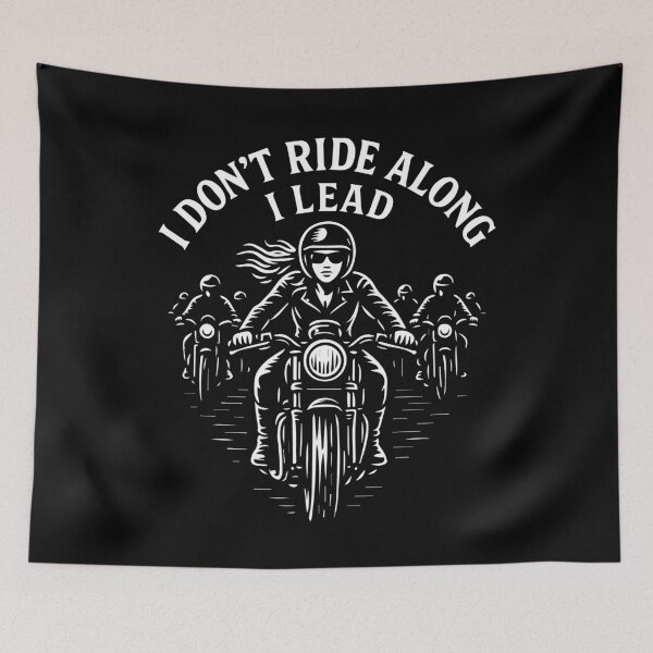 Item preview, Motorcyclist I Don't Ride Along I Lead designed and sold by LuminOrb.
