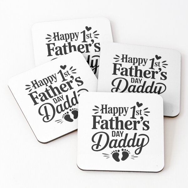 Item preview, Happy 1st Father’s Day Daddy designed and sold by jkrphoto.