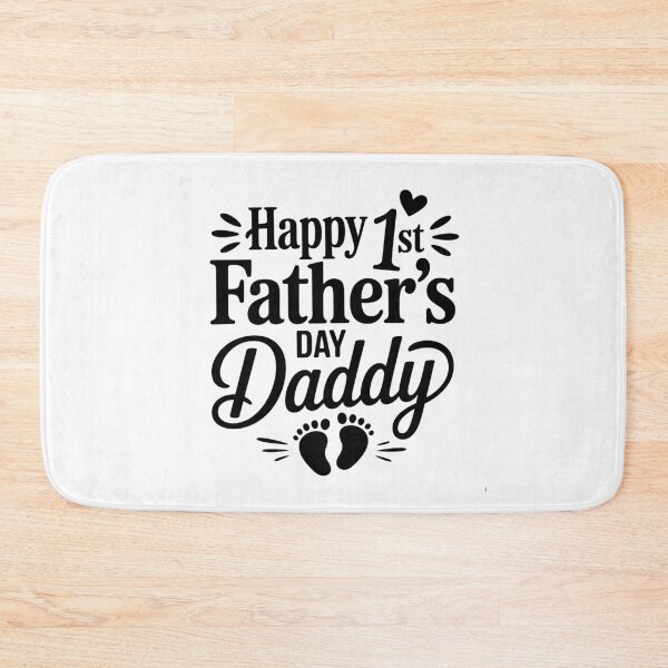 Item preview, Happy 1st Father’s Day Daddy designed and sold by jkrphoto.