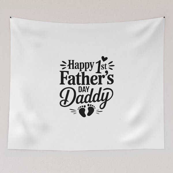 Item preview, Happy 1st Father’s Day Daddy designed and sold by jkrphoto.