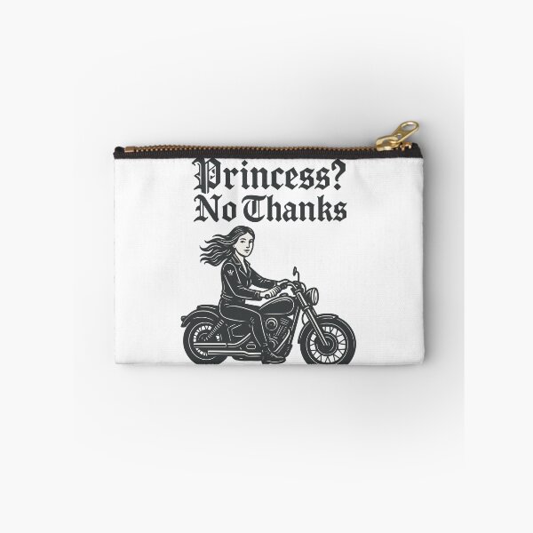 Item preview, Princess? No Thanks Motorcyclist Vintage designed and sold by LuminOrb.