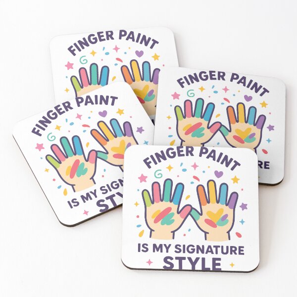 Item preview, Finger Paint Is My Trademark Kindergarten designed and sold by LuminOrb.