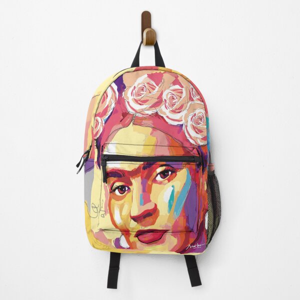 Item preview, frida kahlo portrait pop art designed and sold by ArtMailsonCello.