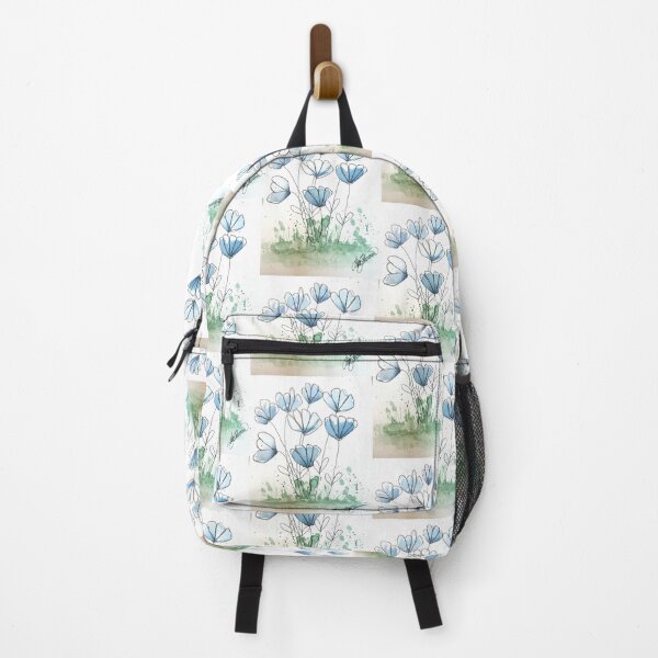 Item preview, blue poppies designed and sold by tnlisa.