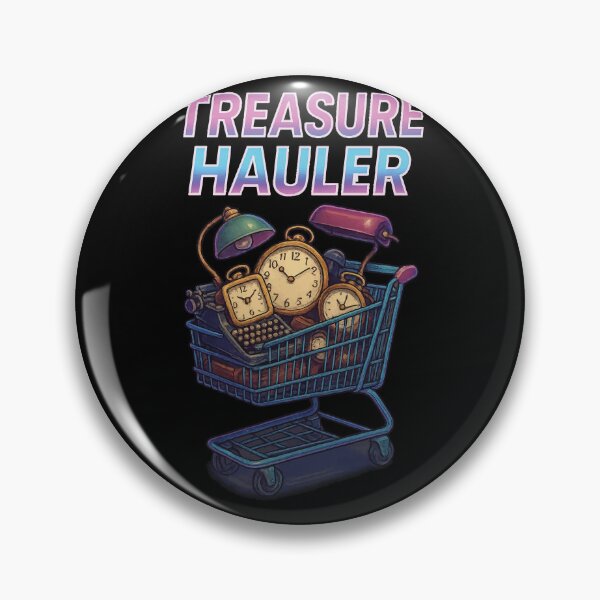 Item preview, Treasure Hauler Flea Market For Antique Lovers designed and sold by LuminOrb.