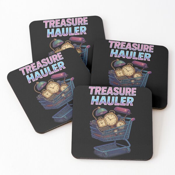 Item preview, Treasure Hauler Flea Market For Antique Lovers designed and sold by LuminOrb.