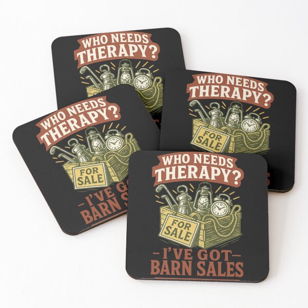Item preview, Who Needs Therapy I've Got Barn Sales designed and sold by LuminOrb.