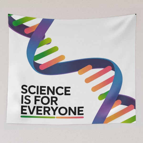 Item preview, Science for All - Vibrant DNA Art for Educators & Students designed and sold by Molecularmerch.