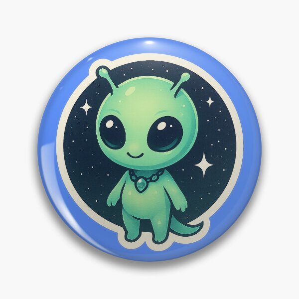 Item preview, Cutesey Kawaii Alien designed and sold by cipharra.