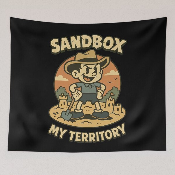 Item preview, Sandbox My Territory Funny Saying Boy In designed and sold by LuminOrb.
