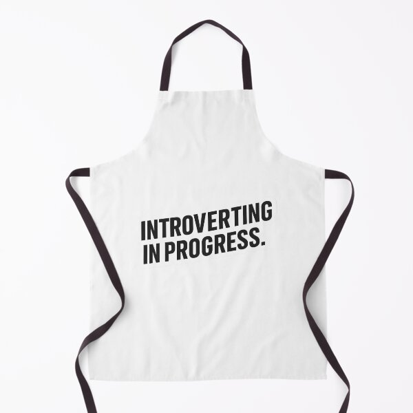 Item preview, Introverting Zone – Bold Funny Sticke designed and sold by Mestyle0.