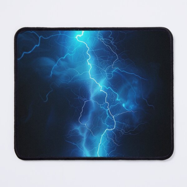 Item preview, Electric Lightning Strike on Black Background designed and sold by BestDetailer.
