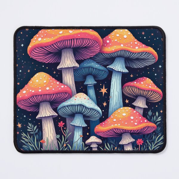 Item preview, Whimsical Mushroom World designed and sold by LemonheadLaurasArt.