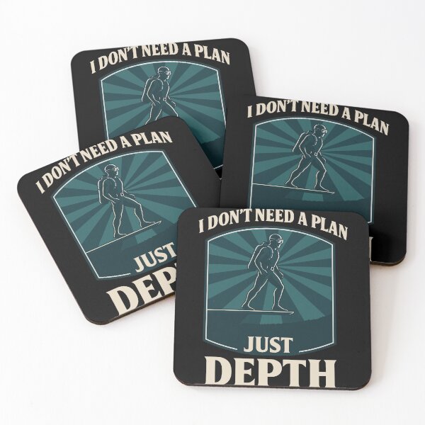 Artikelvorschau, I Don't Need A Plan Just Depth Taucher Design entworfen und verkauft von LuminOrb.