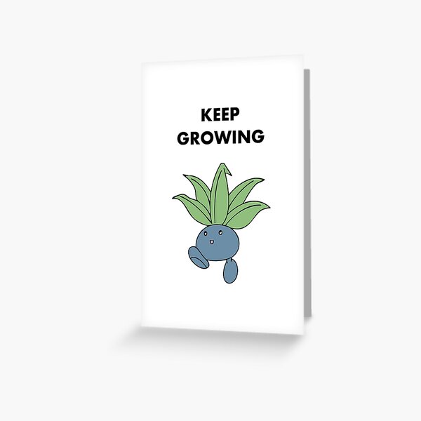 Item preview, Oddish Keep Growing designed and sold by kyravreeland.