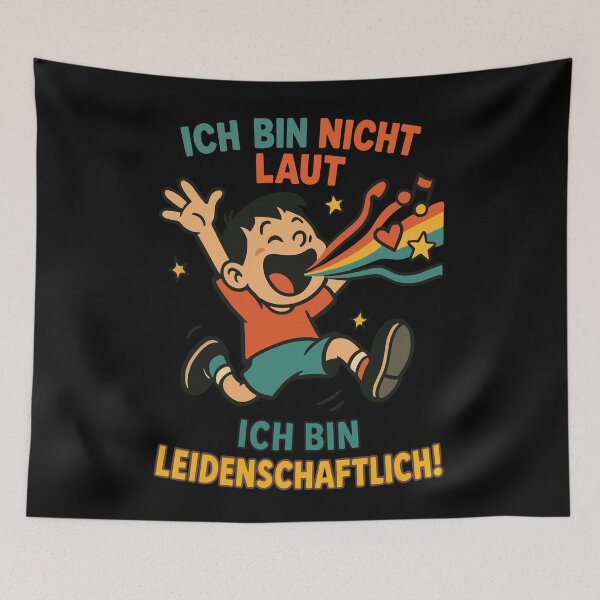 Artikelvorschau, Ich Bin Nicht Laut Ich Bin Leidenschaftlich im entworfen und verkauft von LuminOrb.