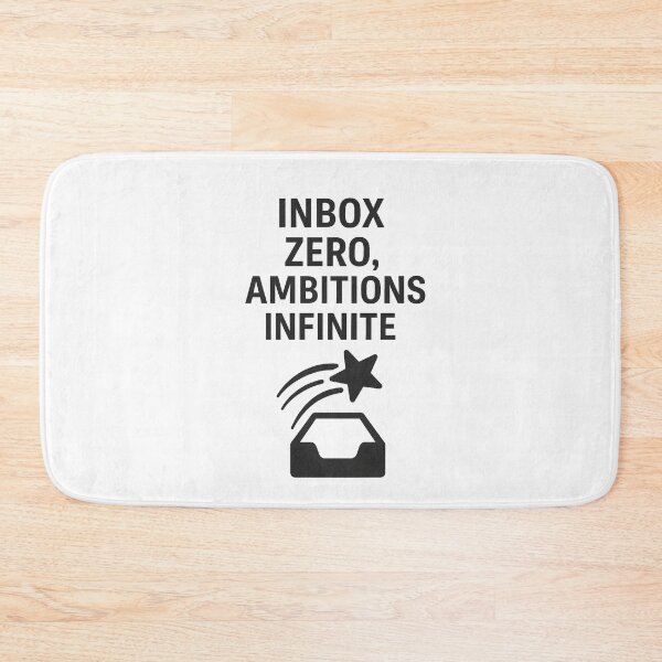Item preview, INBOX ZERO, AMBITIONS INFINITE designed and sold by TheWonkyEaselCo.