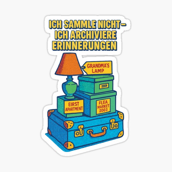 Item preview, I Do Not Collect I Archive Memories designed and sold by LuminOrb.