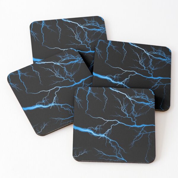 Item preview, Abstract Lightning Flash Over Midnight Sky designed and sold by BestDetailer.