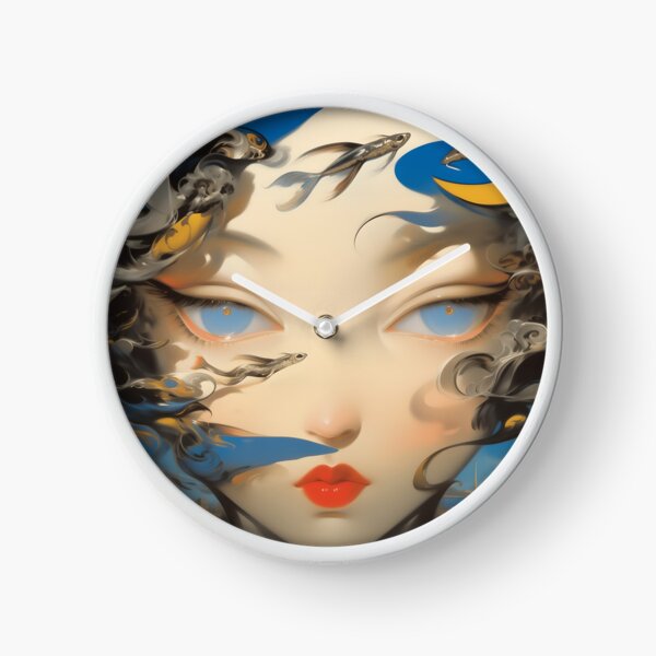 Item preview, Surreal Chinese Girl and Dragon designed and sold by yinyuecreation.