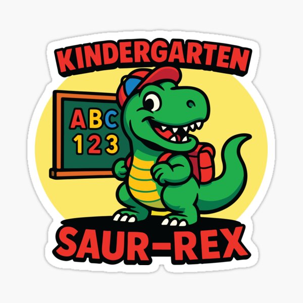 Item preview, Kindergarten Saur-rex Dinosaur designed and sold by LuminOrb.