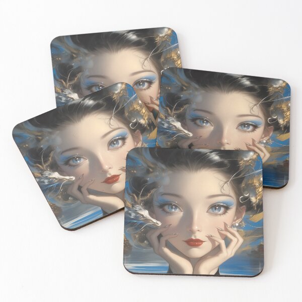 Item preview, Surreal Chinese Girl and Dragon designed and sold by yinyuecreation.