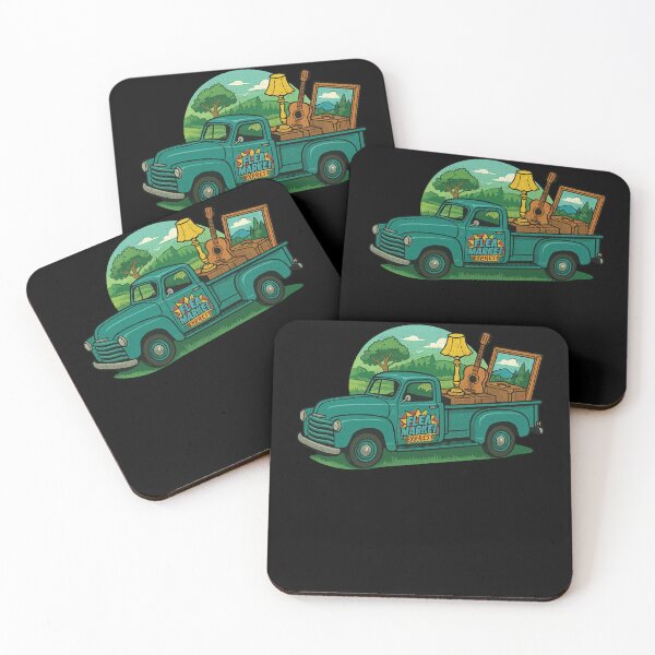 Item preview, Flea Market Express Truck Vintage Retro designed and sold by LuminOrb.
