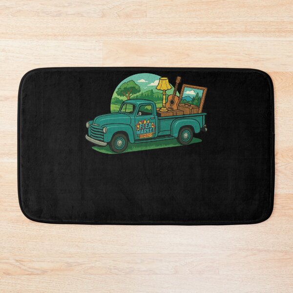 Item preview, Flea Market Express Truck Vintage Retro designed and sold by LuminOrb.