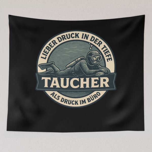 Item preview, Funny Diver Saying 'dear Pressure In The designed and sold by LuminOrb.