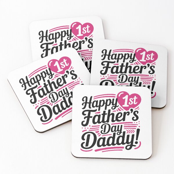 Item preview, Happy 1st Father’s Day Daddy designed and sold by jkrphoto.