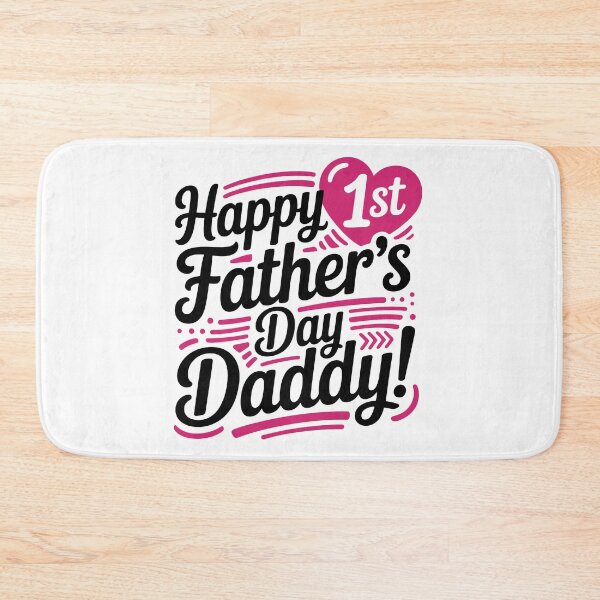 Item preview, Happy 1st Father’s Day Daddy designed and sold by jkrphoto.