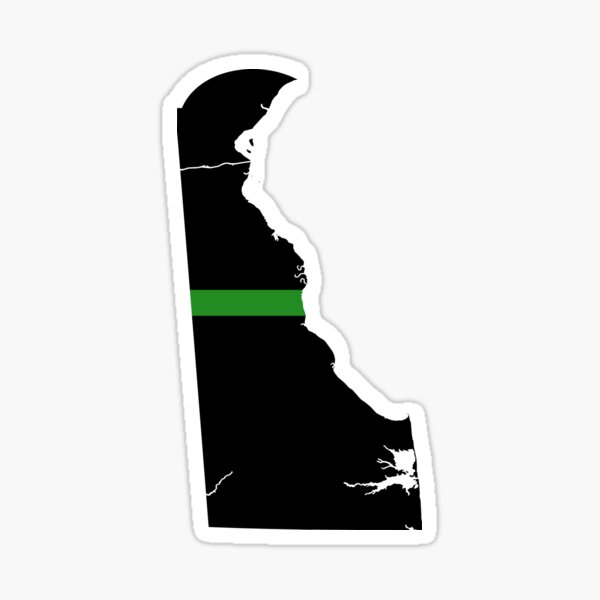 Item preview, Delaware Thin Green Line designed and sold by PhilbonianDezin.