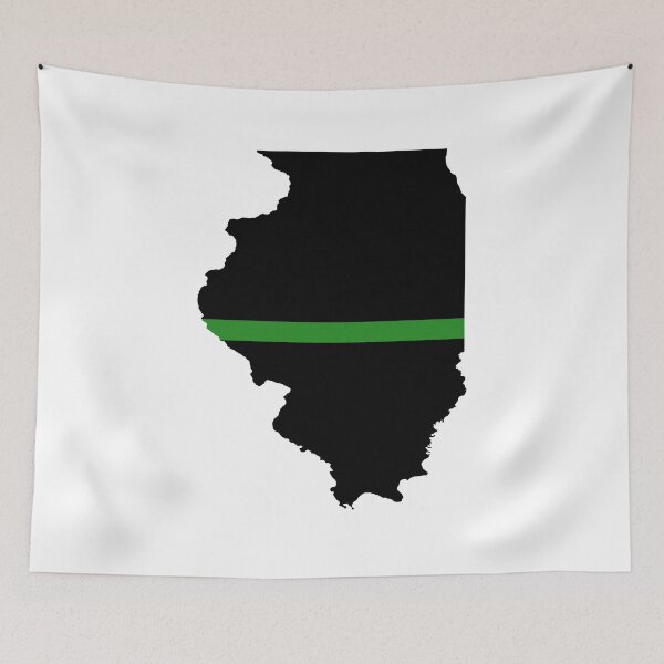 Item preview, Illinois Thin Green Line designed and sold by PhilbonianDezin.