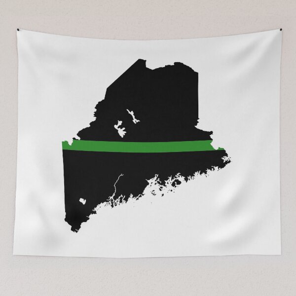 Item preview, Maine Thin Green Line designed and sold by PhilbonianDezin.