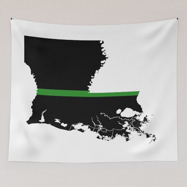 Item preview, Louisiana Thin Green Line designed and sold by PhilbonianDezin.