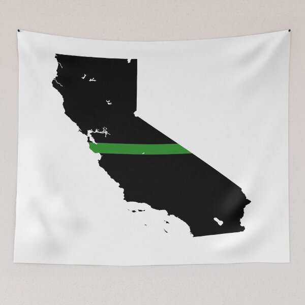 Item preview, California Thin Green Line designed and sold by PhilbonianDezin.