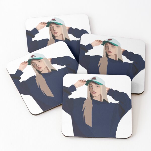 Item preview, (G)I-dle Yuqi low poly illustration  designed and sold by Elaine.Arts049.