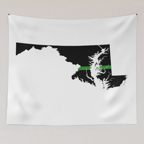 Item preview, Maryland Thin Green Line designed and sold by PhilbonianDezin.