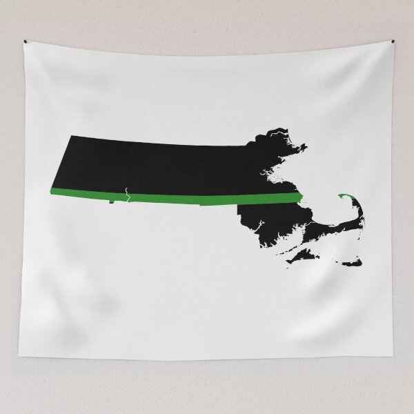 Item preview, Massachusetts Thin Green Line designed and sold by PhilbonianDezin.