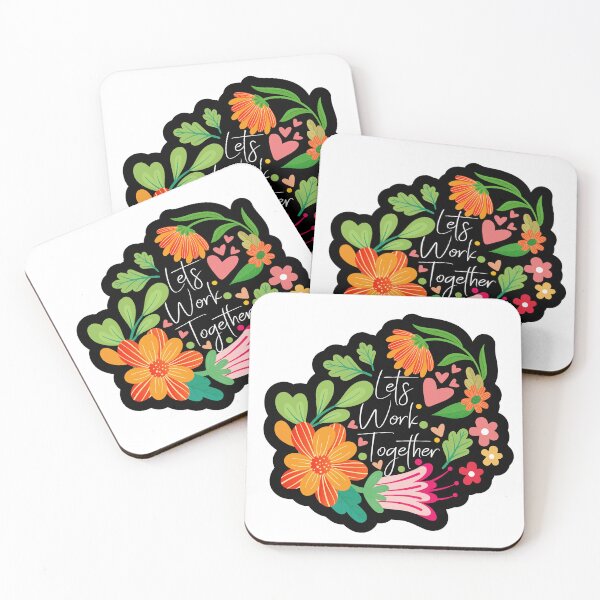 Item preview, colorful flowers draw– Floral Inspirational Design designed and sold by PnrArtDesign.