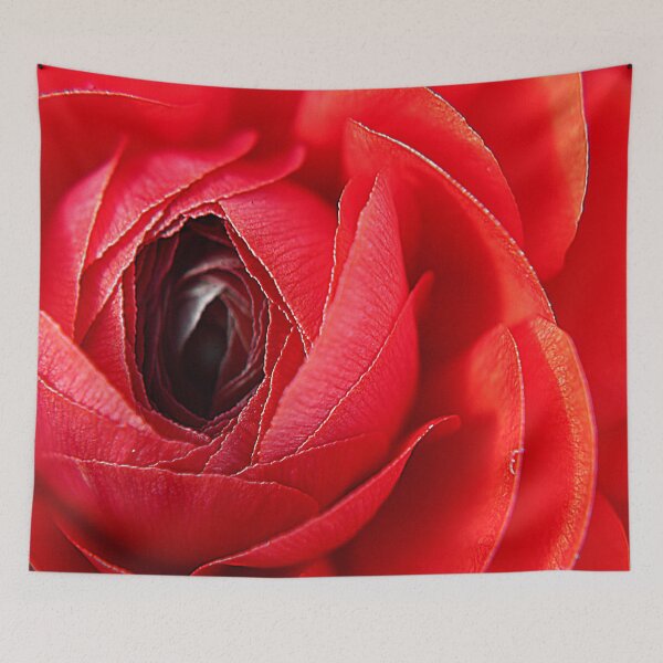 Item preview, Macro Red Tulips Photography – Layered Petals in Vivid Detail designed and sold by SL Timeless Moments .