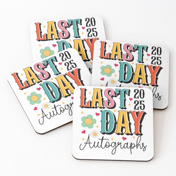 Item preview, Last Day Autographs Happy Last Day of School Graduation designed and sold by SakuraPxl.