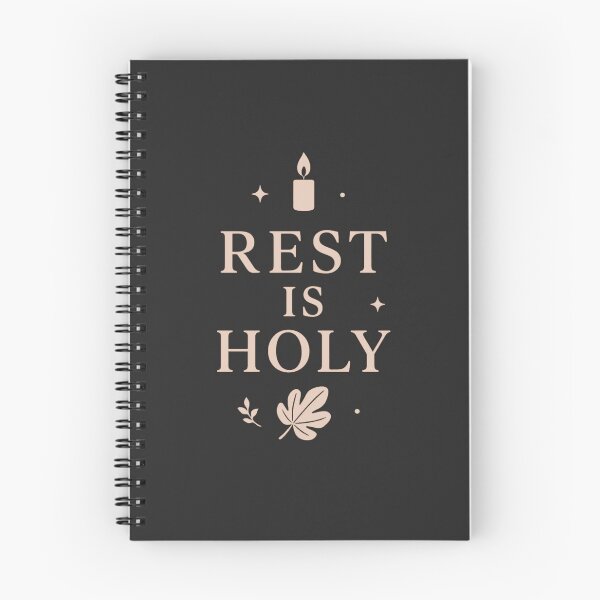 Item preview, Rest Is Holy – Minimal Christian Sabbath Rest Design designed and sold by astersgraphics.