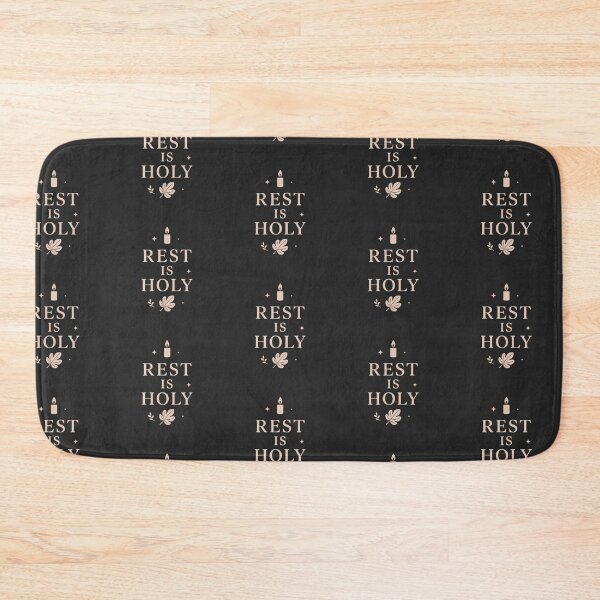 Item preview, Rest Is Holy – Minimal Christian Sabbath Rest Design designed and sold by astersgraphics.