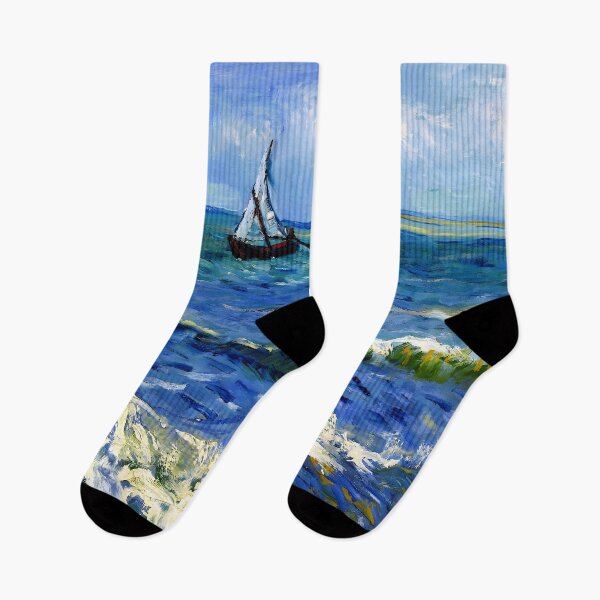 Item preview, Vincent van Gogh - Seascape near Les Saintes-Maries-de-la-Mer designed and sold by Jon-Baran.