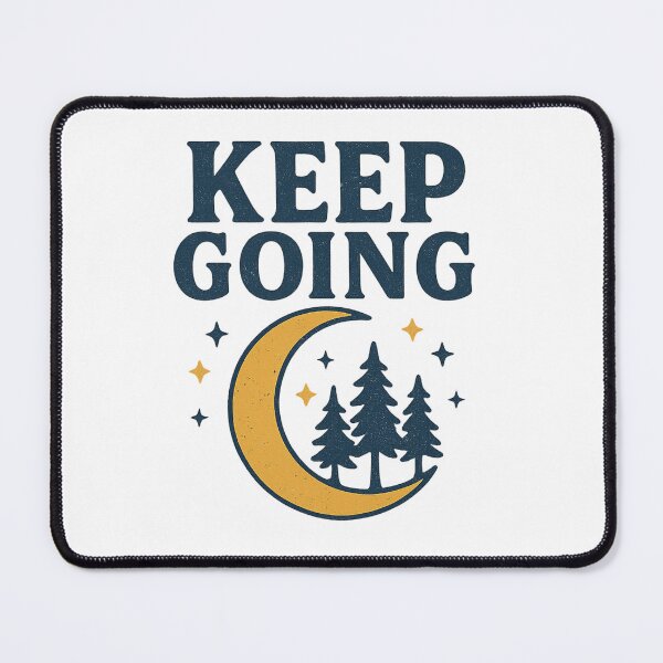 Item preview, Keep Going Moon Forest designed and sold by IllustrifyArts.