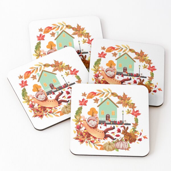 Item preview, Autumn Bliss –funny & Happy Fall Vibes designed and sold by PnrArtDesign.