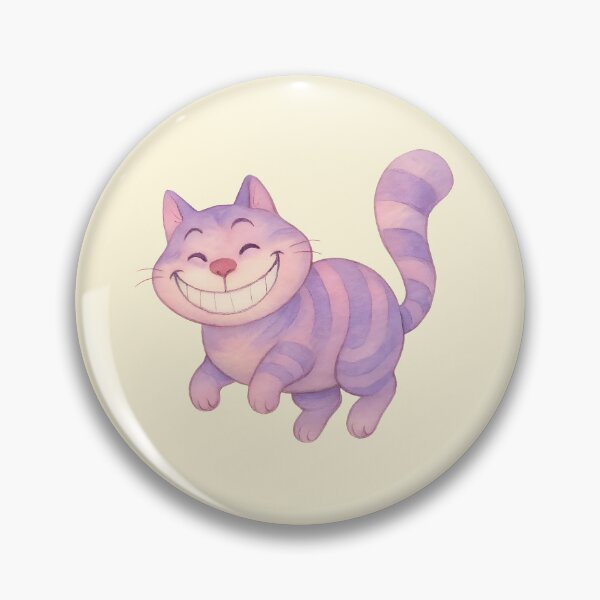 Item preview, Grinning Purple Cat - Wonderland Inspired Illustration designed and sold by 良心創作.