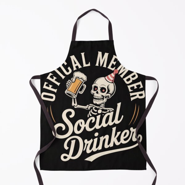 Item preview, Official Member Social Drinker designed and sold by Leesondesign.